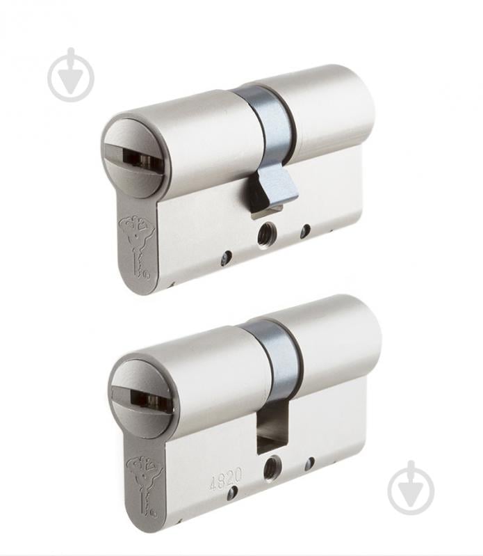 Цилиндр Mul-T-Lock MTL800/MT5+ 40x50 ключ-ключ 90 мм никель сатин - фото 1