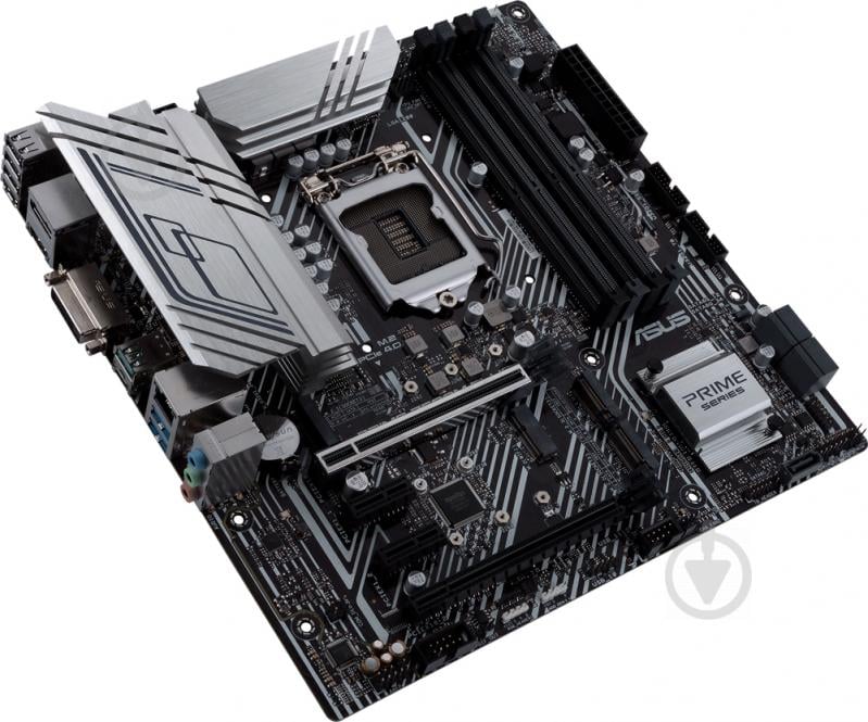 Материнская плата Asus PRIME Z590M-PLUS (Socket 1200, Intel Z590, mirco ATX) - фото 5