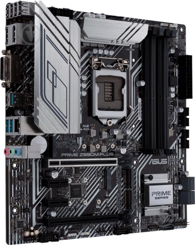 Материнская плата Asus PRIME Z590M-PLUS (Socket 1200, Intel Z590, mirco ATX) - фото 4