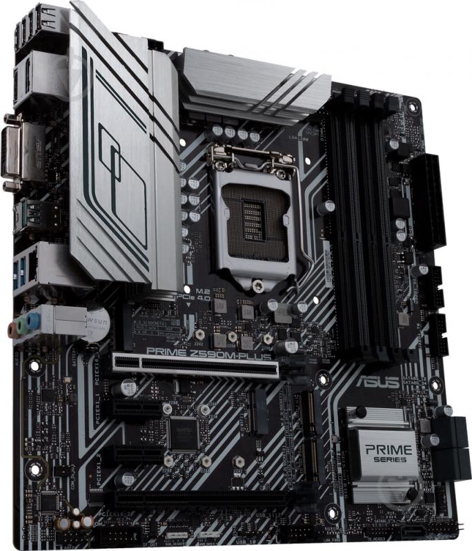 Материнская плата Asus PRIME Z590M-PLUS (Socket 1200, Intel Z590, mirco ATX) - фото 3