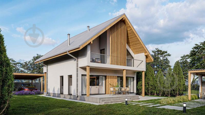 Домокомплект энергоэффективный самостоятельного монтажа 249/2-ARL - фото 2