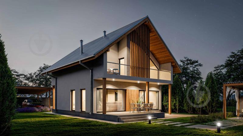 Домокомплект энергоэффективный самостоятельного монтажа 249/2-ARL - фото 3