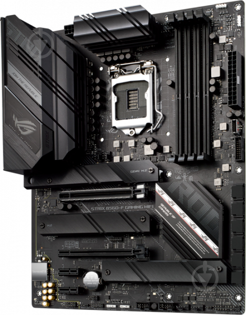 Материнская плата Asus STRIX B560-F GAMING WIFI (Socket 1200, AMD B560, ATX) - фото 2