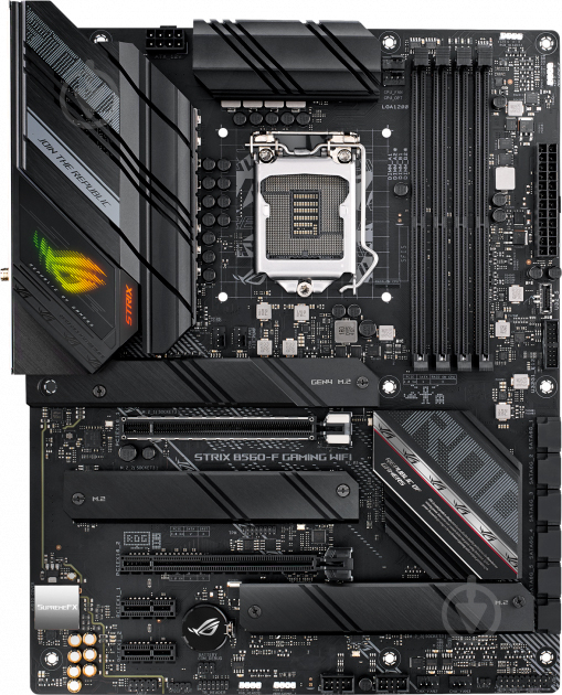 Материнская плата Asus STRIX B560-F GAMING WIFI (Socket 1200, AMD B560, ATX) - фото 4