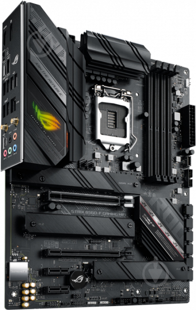 Материнская плата Asus STRIX B560-F GAMING WIFI (Socket 1200, AMD B560, ATX) - фото 1