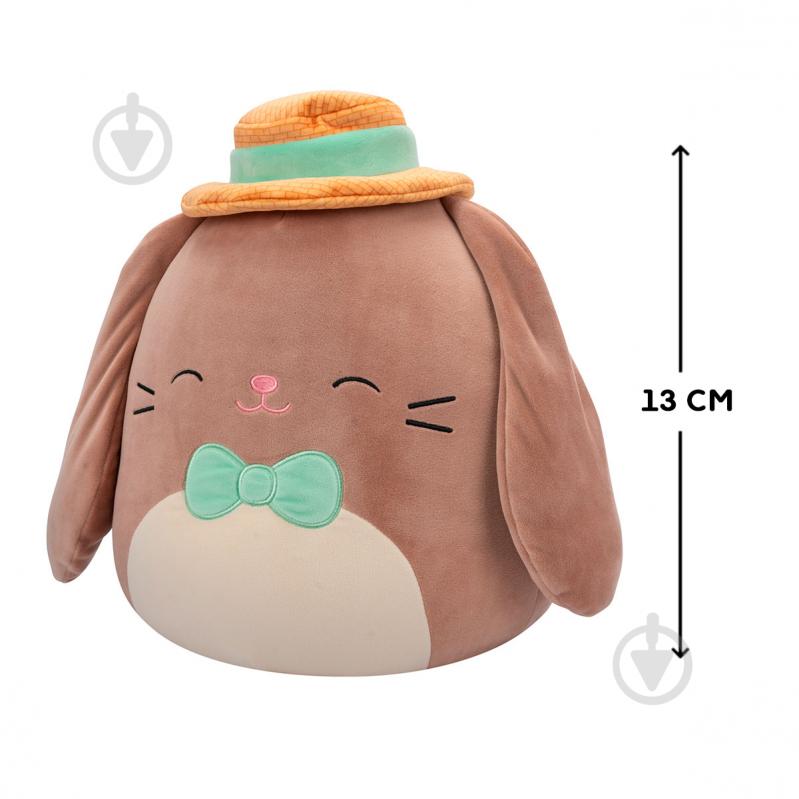 М'яка іграшка SQUISHMALLOWS Зайчик Янг 13 см різнокольоровий SQER00926 - фото 2