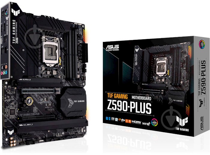 Материнська плата Asus TUF GAMING Z590-PLUS (Socket 1200, Intel Z590, ATX) - фото 6