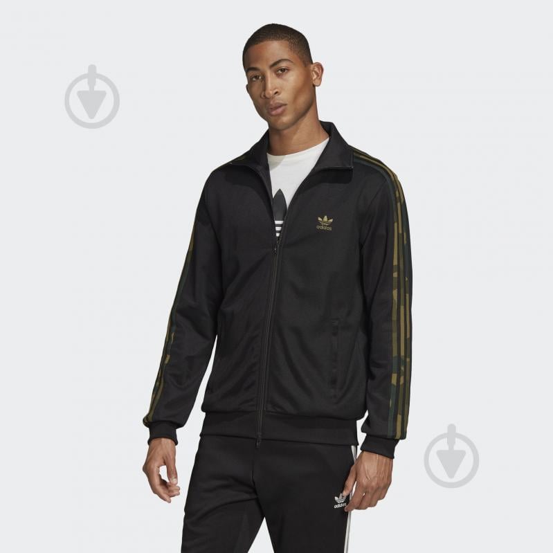 Джемпер Adidas CAMO TT FM3363 р. S черный - фото 3