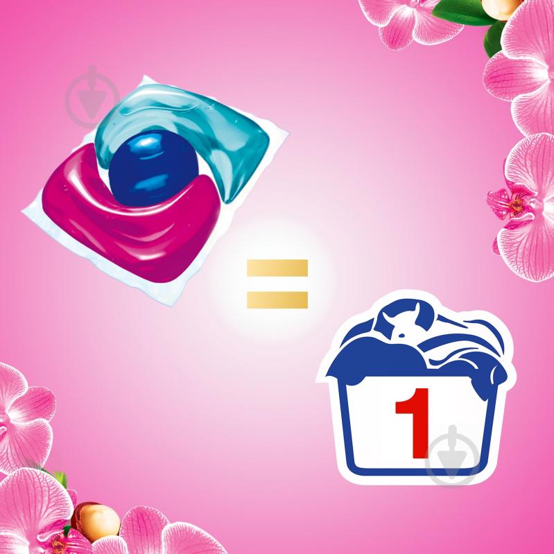 Капсули для машинного прання Losk AO Ефірні олії й аромат Малазійська квітка (1+1) 52 шт. - фото 2