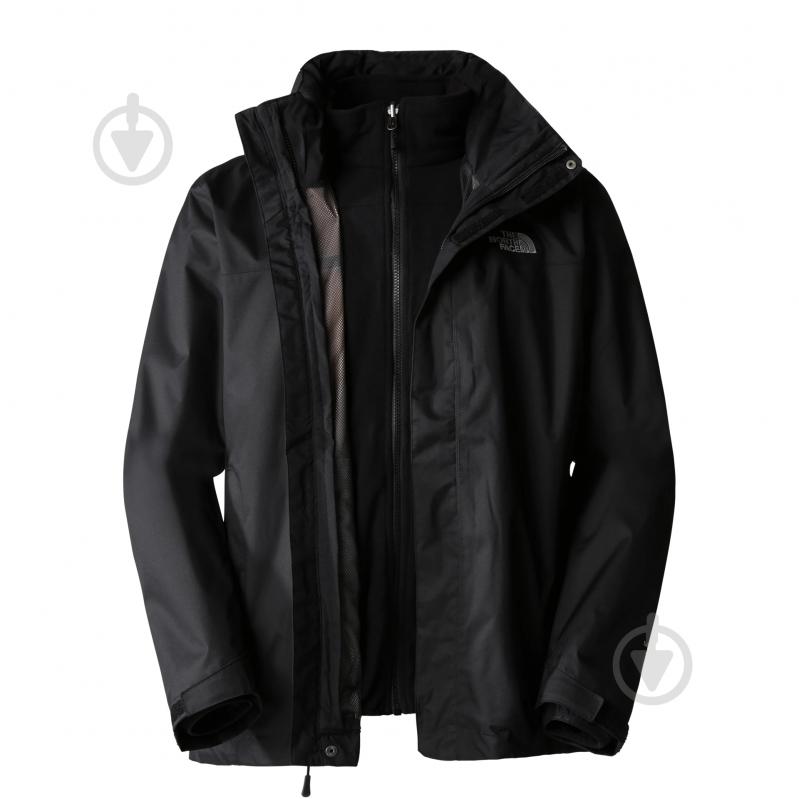 Куртка чоловіча демісезонна M EVOLVE II TRICLIMATE JACKET - EU NF00CG55JK31 р.2XL чорна - фото 6