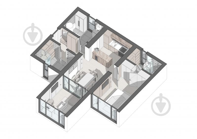 Модульный дом энергоэффективный 105-MDH - фото 7
