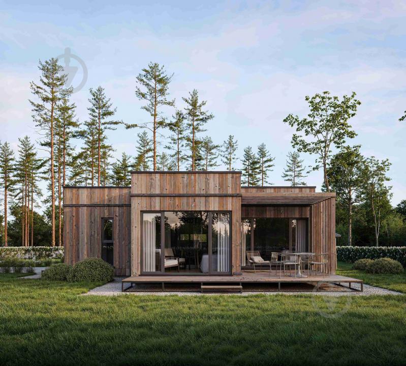 Модульный дом энергоэффективный 105-MDH - фото 2