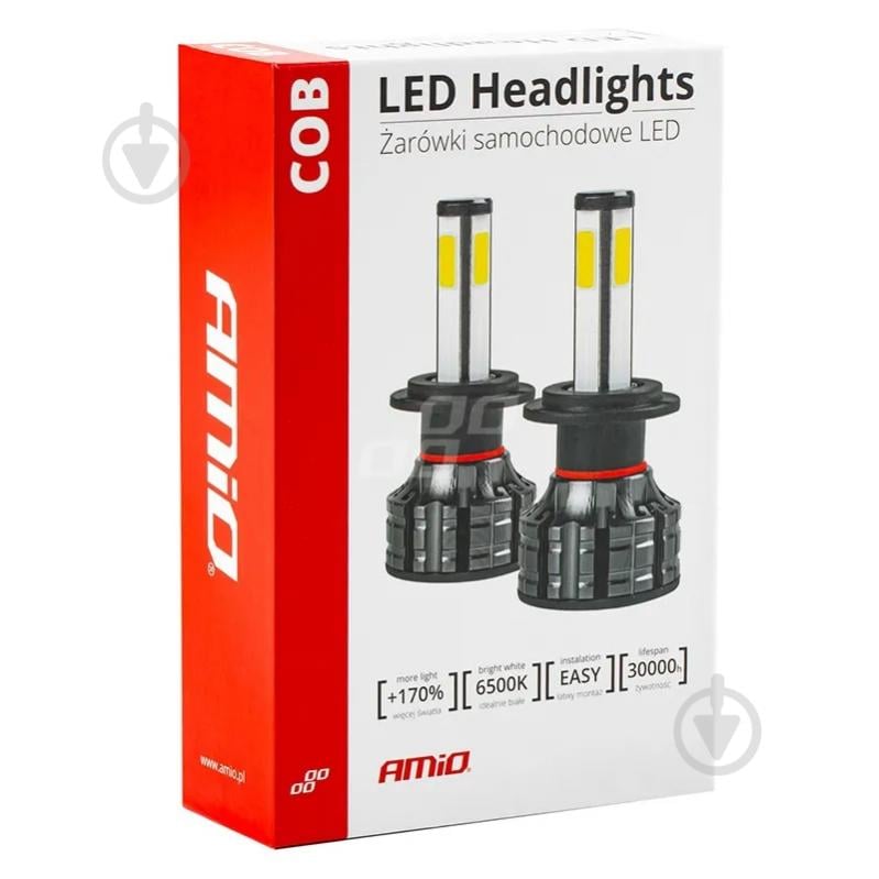 Автолампа світлодіодна AMiO COB HB4 38 Вт 2 шт. (02847) - фото 6