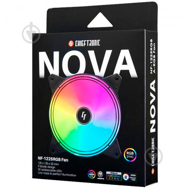 Вентилятор Chieftec NOVA RGB (NF-1225RGB) - фото 8