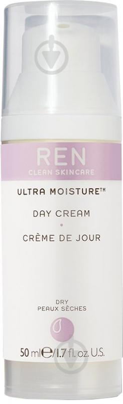 Крем для обличчя денний Ren Ultra Moisture Day Cream 50 мл - фото 1