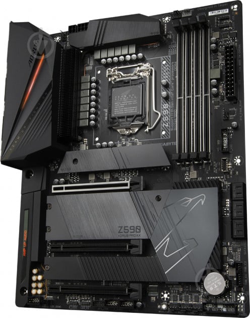 Материнська плата Gigabyte Z590 AORUS PRO AX (Socket 1200, Intel Z590, ATX) - фото 3