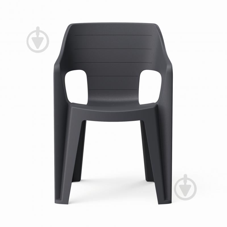 Стул Keter Bilbao lowback 57х57х79 cм графит - фото 3