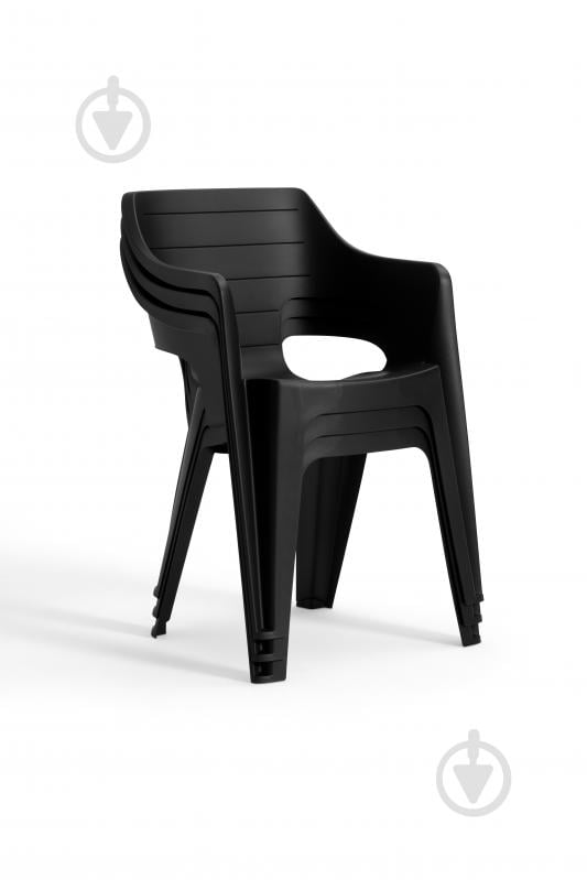 Стул Keter Bilbao lowback 57х57х79 cм графит - фото 4