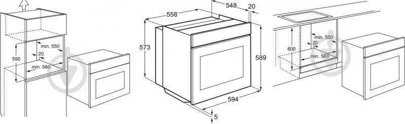 Духова шафа Zanussi ZOB 53811 PR - фото 2