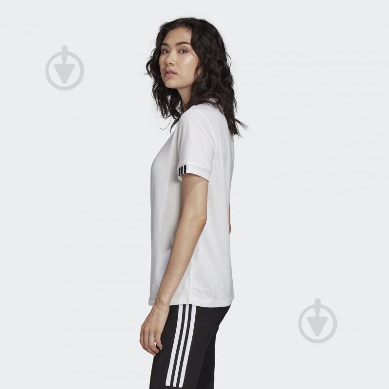 Футболка Adidas TEE WHITE FM4883 р.S белый - фото 4