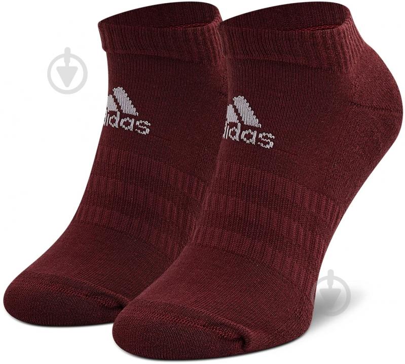 Шкарпетки Adidas Cushioned Low-Cut HE4984 р.L червоний 3 шт. - фото 6 Шкарпетки Adidas Cushioned Low-Cut HE4984 р.L червоний 3 шт. - фото 6