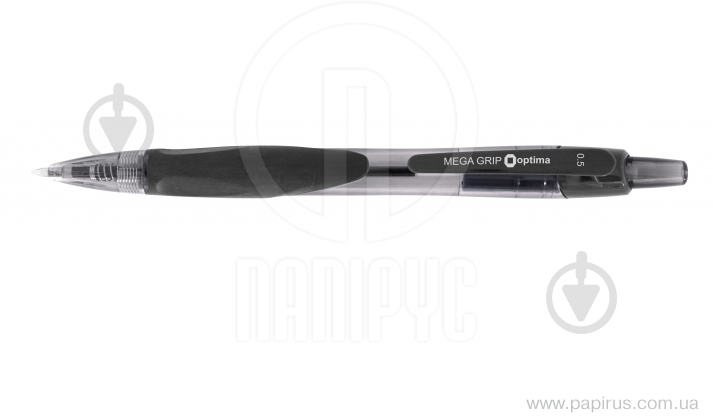 Ручка гелевая Optima Mega Grip O15636-01 - фото 1