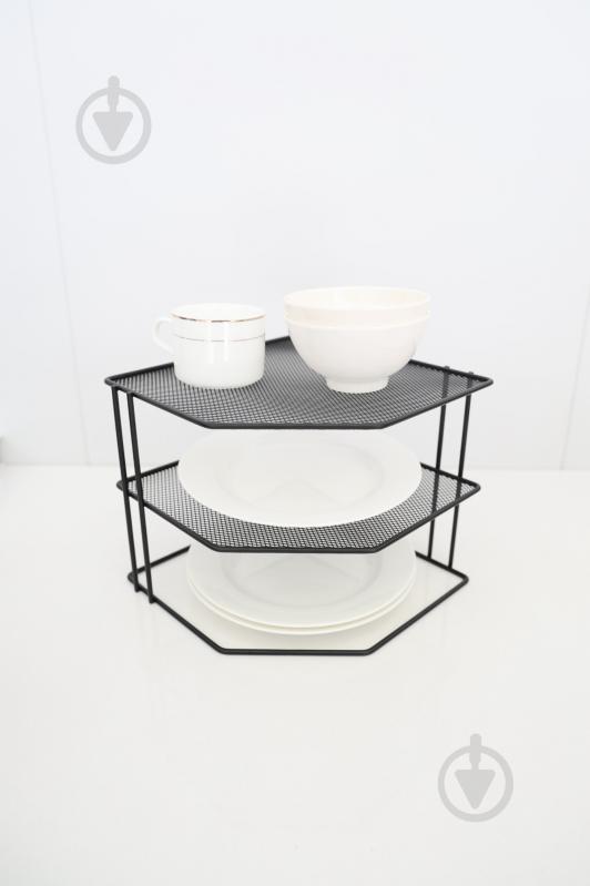 Подставка Flamberg Premium для специй Fernie 24х19,2 см черная металлическая - фото 8