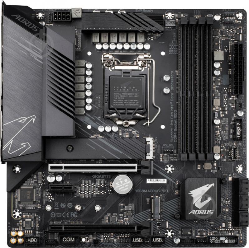 Материнська плата Gigabyte B560M AORUS PRO (Socket 1200, Intel B560, mirco ATX) - фото 2