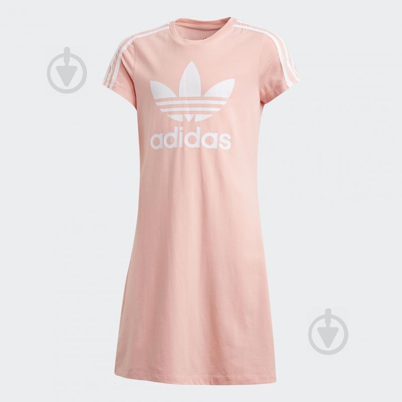 Сукня Adidas adicolor dress FM5654 рожевий - фото 1