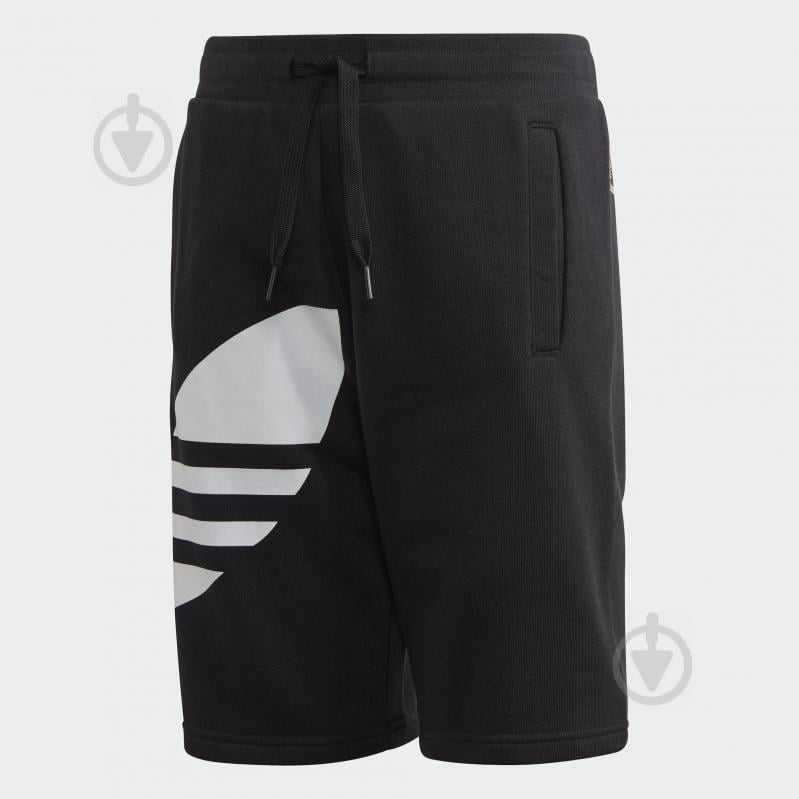 Шорты Adidas BG TREFOILSHORT FM5655 р. 140 черный - фото 1