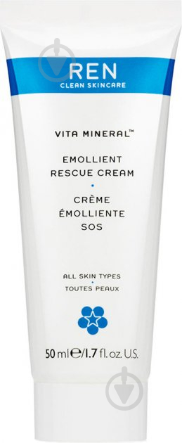 Крем для обличчя день-ніч Ren Vita Mineral Emollient Rescue Cream 50 мл - фото 1