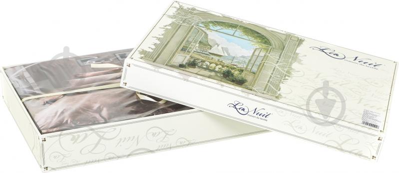 Комплект постільної білизни Fantasy 2 бежевий La Nuit - фото 6 Комплект постільної білизни Fantasy 2 бежевий La Nuit - фото 6