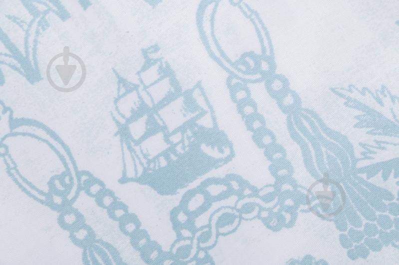 Комплект постільної білизни Voyage 2 блакитний La Nuit - фото 4 Комплект постільної білизни Voyage 2 блакитний La Nuit - фото 4