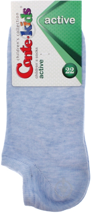Носки детские для девочекдля мальчиков Conte-Kids ACTIVE 000 17С-63СП р.22 синий - фото 1