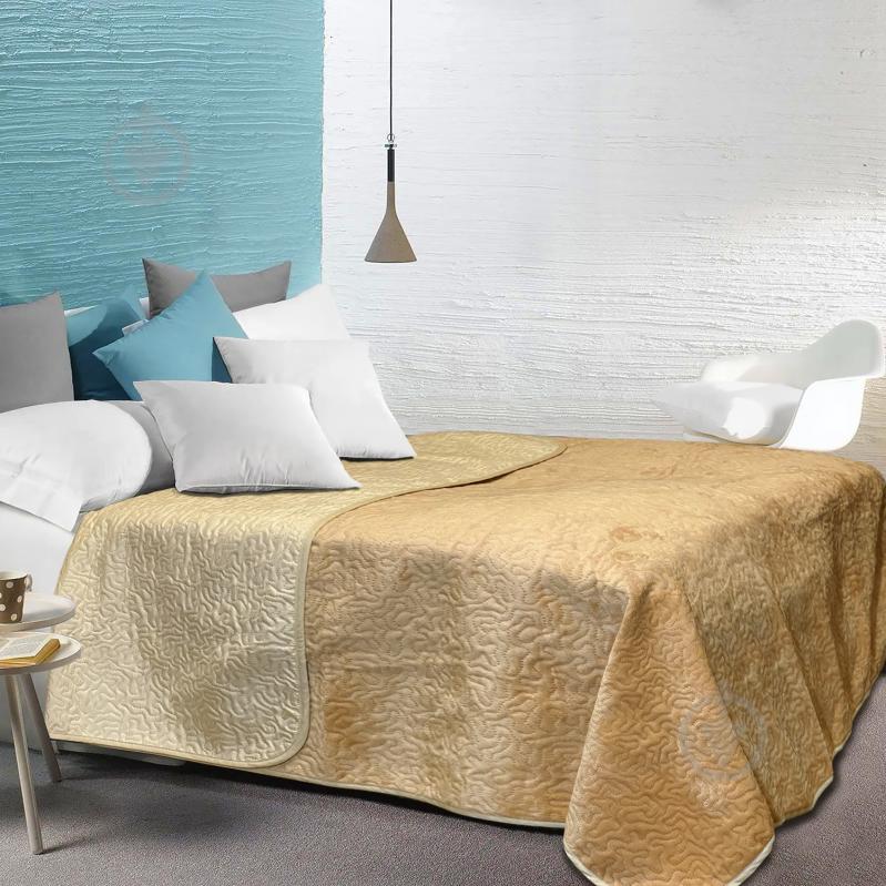 Плед Camel 180x210 см беж Zastelli - фото 1 Плед Camel 180x210 см беж Zastelli - фото 1