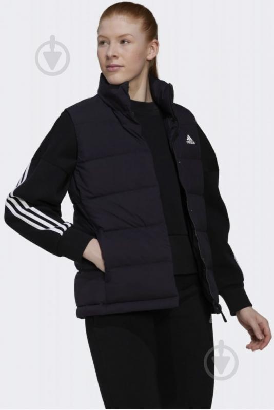 Жилет Adidas Helionic Down Vest HG6280 р.XL чорний - фото 4 Жилет Adidas Helionic Down Vest HG6280 р.XL чорний - фото 4