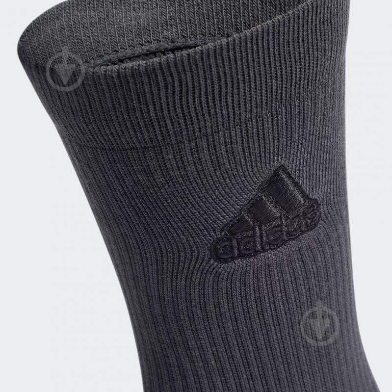 Шкарпетки Adidas Crew Socks HK6495 р.XS сірий 3 шт. - фото 3