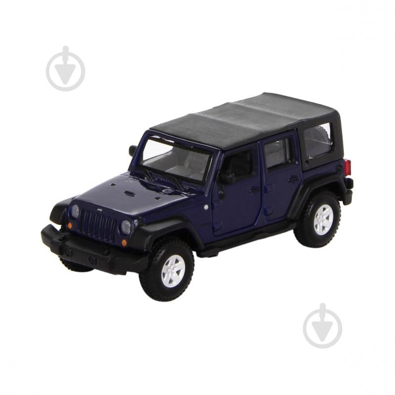 Автомодель Bburago 1:32 JEEP WRANGLER UNLIMITED RUBICON в ассортименте 18-43012 - фото 4