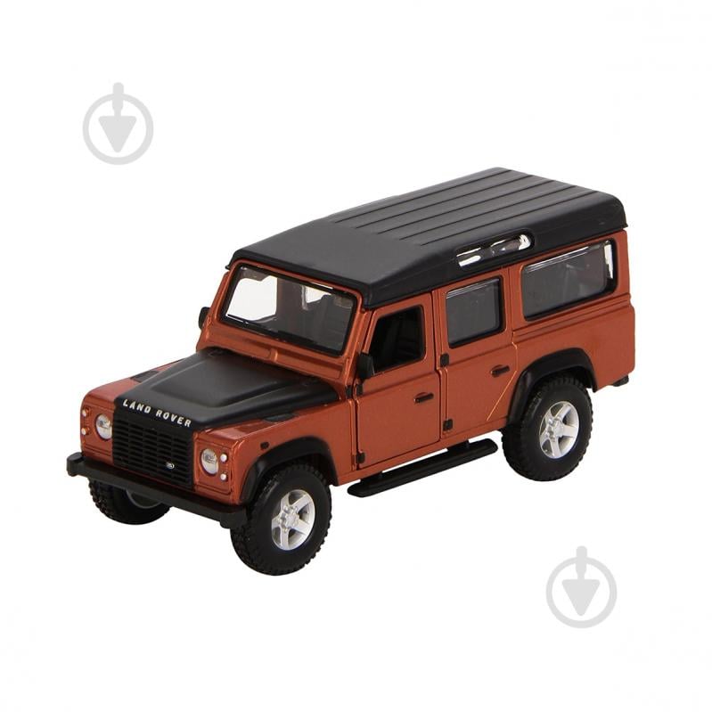 Автомодель Bburago 1:32 LAND ROVER DEFENDER 110 белый синий 18-43029 - фото 2