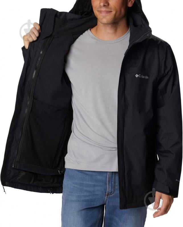 Куртка Columbia Mission Air Interchange 1629192-010 р.S черная - фото 5 Куртка Columbia Mission Air Interchange 1629192-010 р.S черная - фото 5