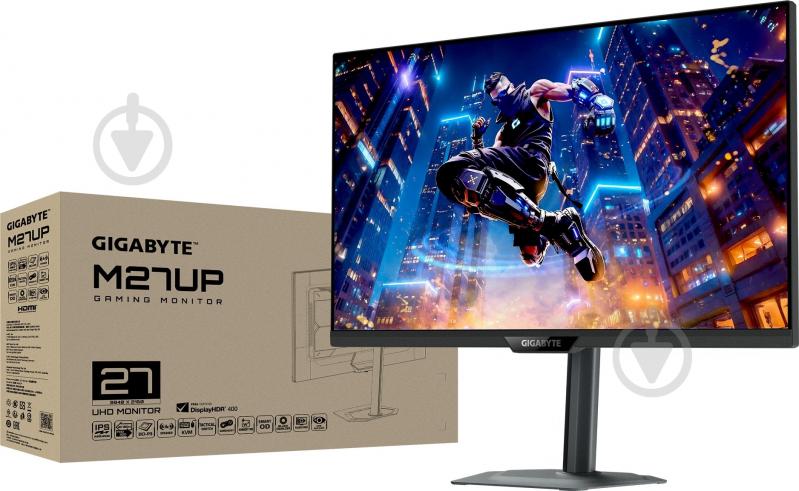 Монітор Gigabyte 27" (M27UP EK) - фото 7