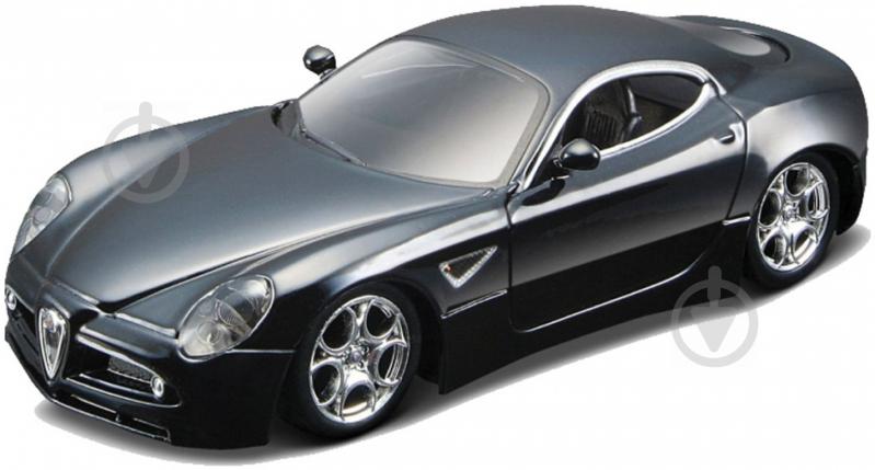 Автоконструктор Bburago 1:32 Alfa Romeo 8C Competizione чорний 18-45114 - фото 1