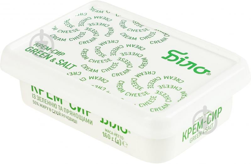 Крем-сыр Біло Green&Salt 55% 160 г - фото 2