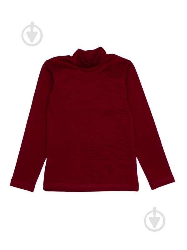 Гольф для дівчинки Luna Kids р.152 бордовий - фото 1