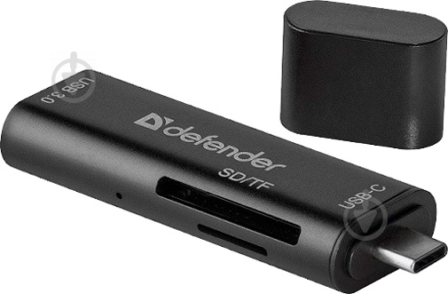 Кардридер Defender Speed Stick USB3.1 Type-C - USB/SD/TF 83205 - фото 2