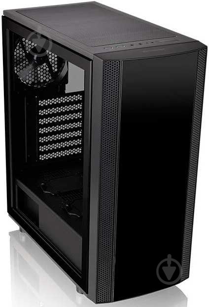 Корпус Thermaltake Versa J25 Tempered Glass Black CA-1L8-00M1WN-00 - фото 2