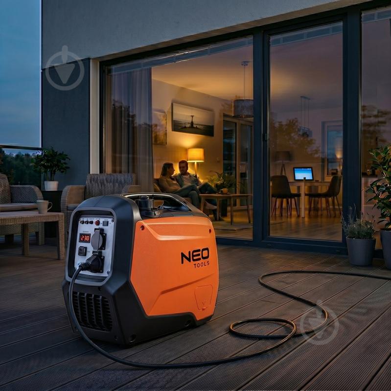 Генератор инверторный NEO tools 3 кВт / 3,2 кВт 04-734 - фото 11 Генератор инверторный NEO tools 3 кВт / 3,2 кВт 04-734 - фото 11