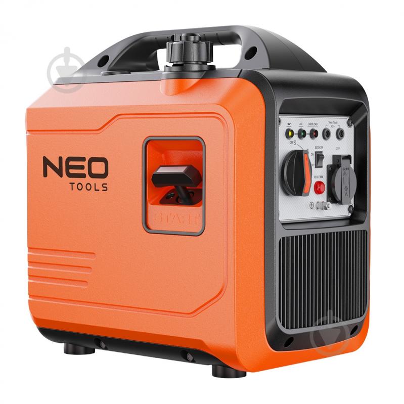 Генератор инверторный NEO tools 1,8 кВт / 2 кВт 04-733 - фото 2