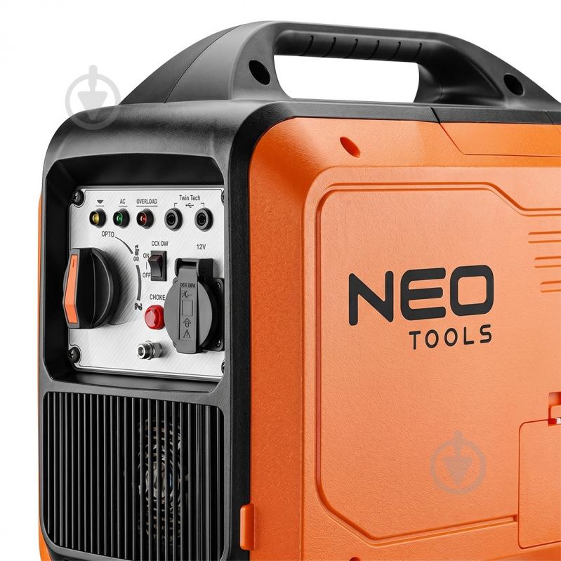 Генератор инверторный NEO tools 1,8 кВт / 2 кВт 04-733 - фото 3