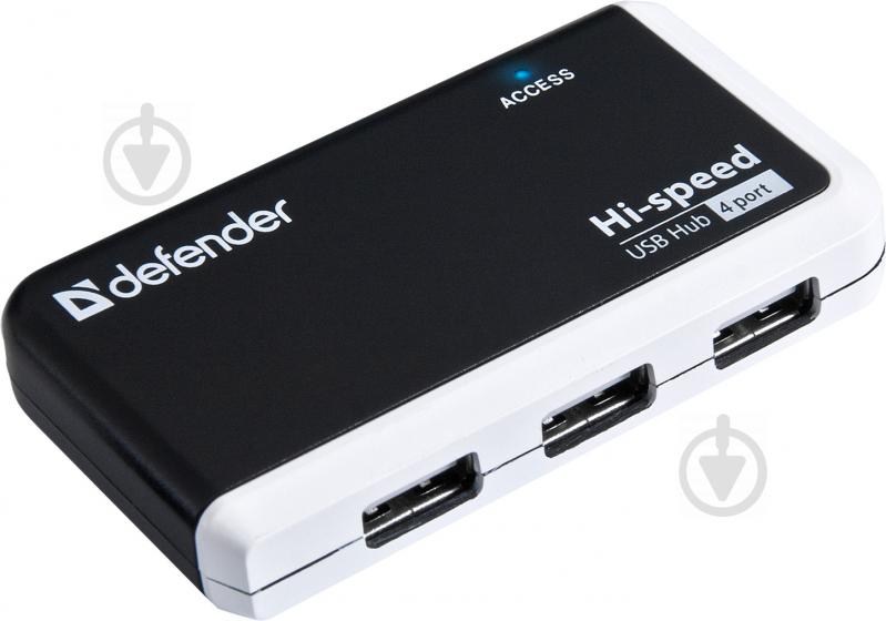 USB-хаб Defender Quadro Infix 4-port USB2.0 - фото 1